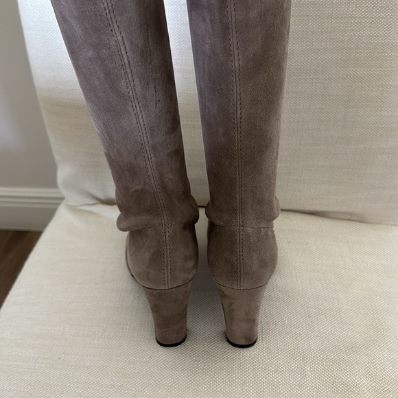 Stuart Weitzman Highland Over the Knee Heeled Boot Size 5 - Picture 3 of 11